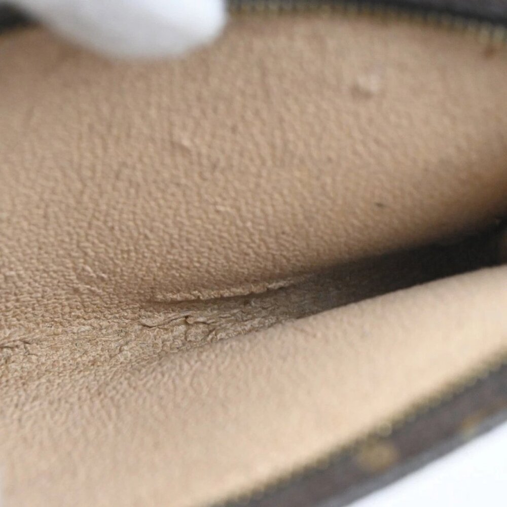 LOUIS VUITTON 2 Set pouch Bag Monogram Leather Brown GHW 66CA357 - Picture 8 of 13